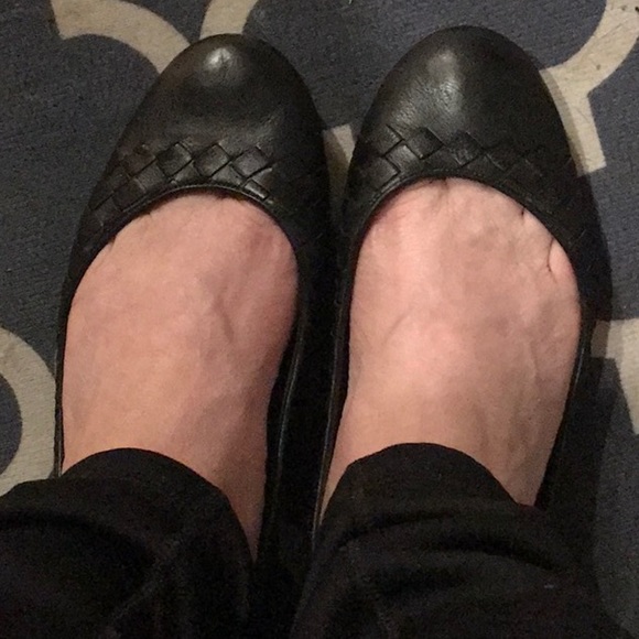 Bottega Venetia black Leather Shoes